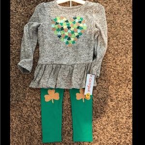 New Saint Patrick day set 3T
